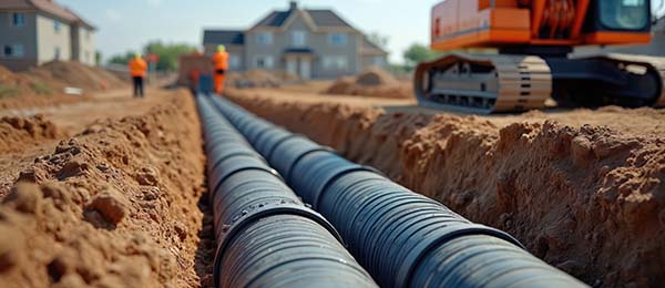 Drainage Installation Drain pipe installation