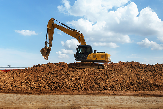 Excavation, dirt work and Grading Excavation and dirt work