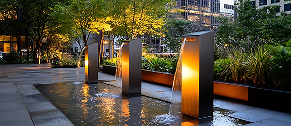 Hardscape for Beauty and Safety Lighting Commercial Hardscape for Beauty and Safety Lighting